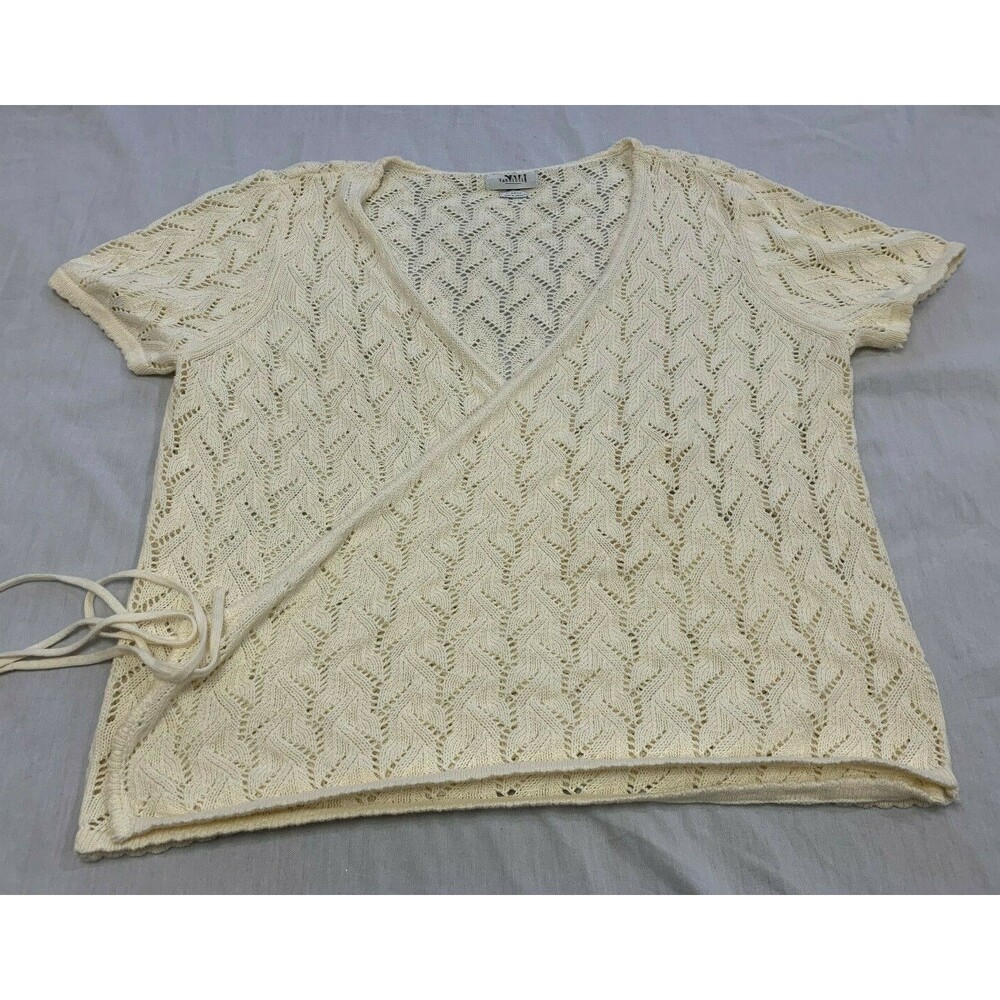 VAN HEUSEN WRAP WOMENS SWEATER CARDIGAN SIZE XL